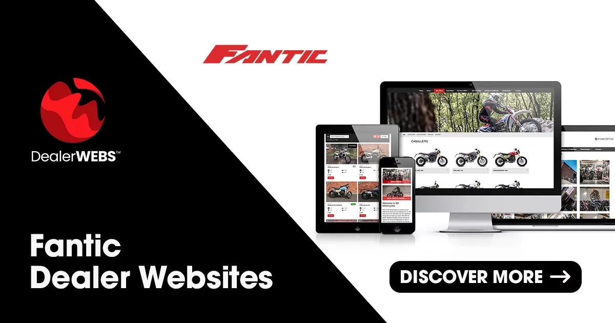 Fantic Dealer site Solutions sites for Fantic Dealers