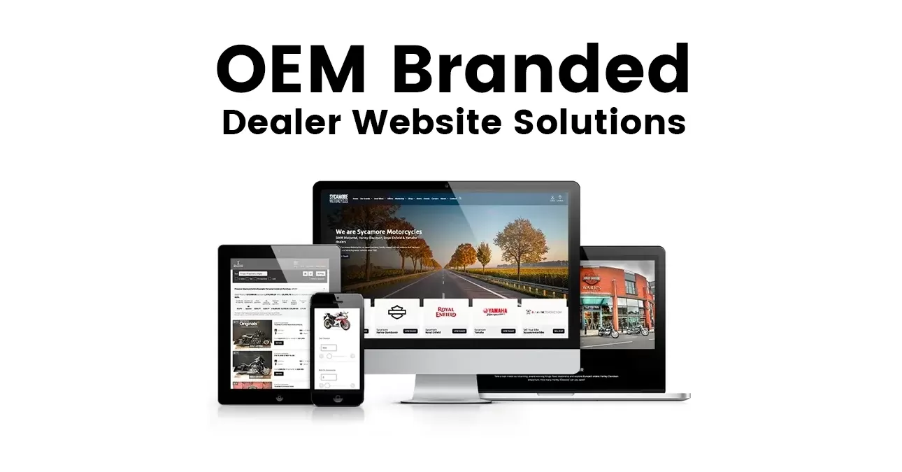 Motorcycle OEM Branded Dealer Website Solutions