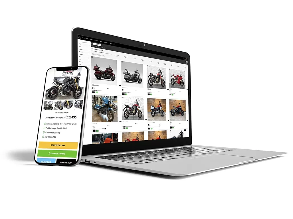 Used Motorcycle Dealer Website Examples