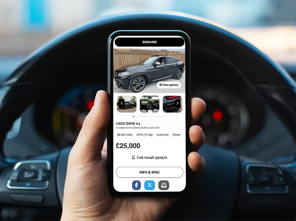 Mobile SEO Optimised Car Dealer Websites