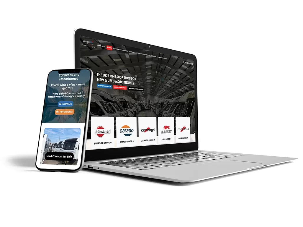 Contact us about Custom Leisure Vehicle Dealer Websites