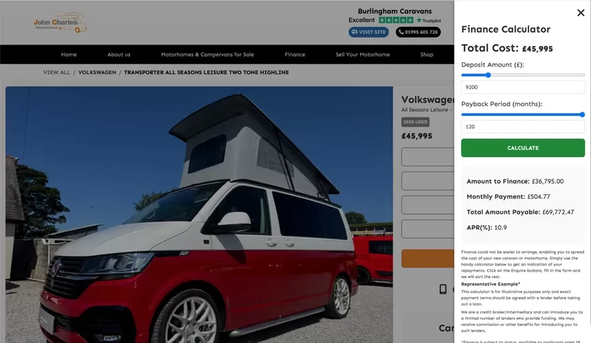 Live Finance Integrations