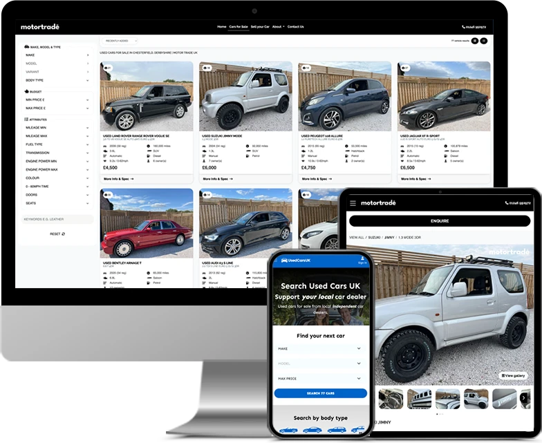 Car Dealer Website Examples