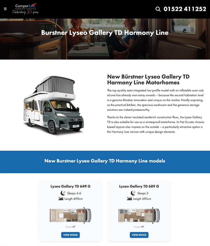 Camper UK - New Burstner Range
