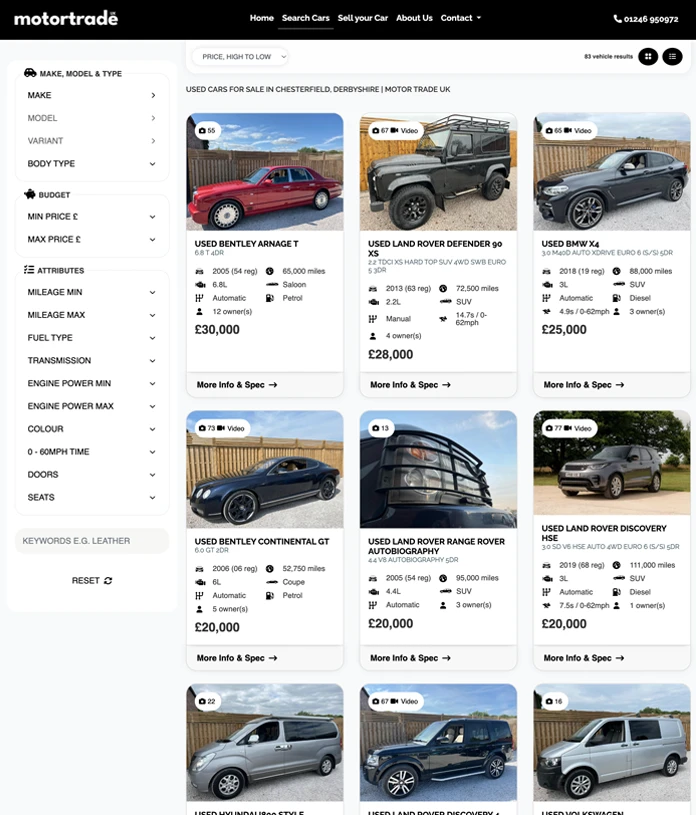 Motor Trade UK - Car Search