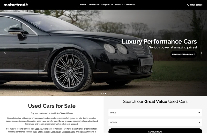 Automotive Dealer Websites