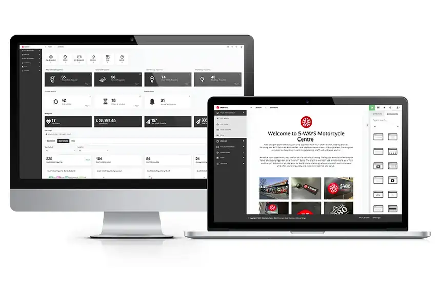 Automotive & Motorcycle Dealer CMS