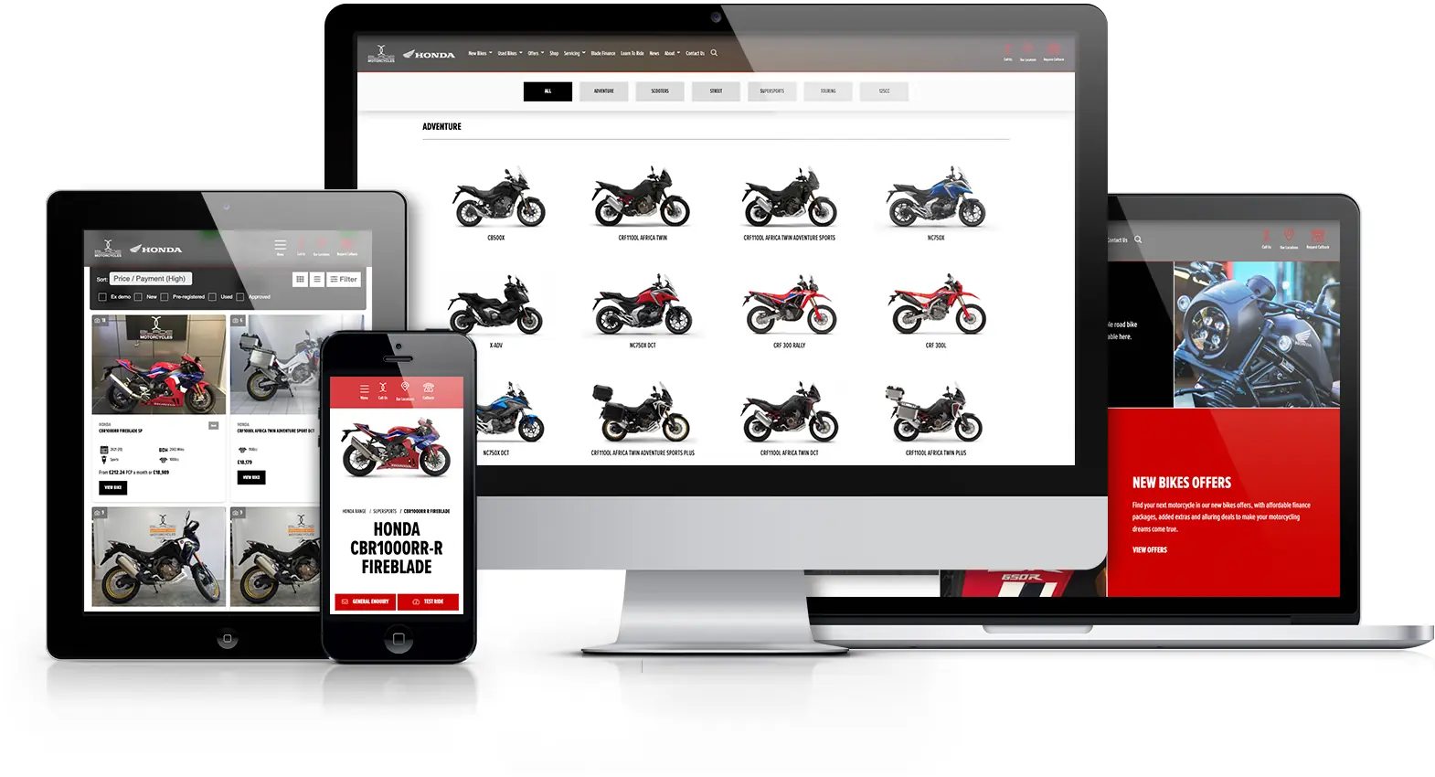 Honda Dealer Website Solutions